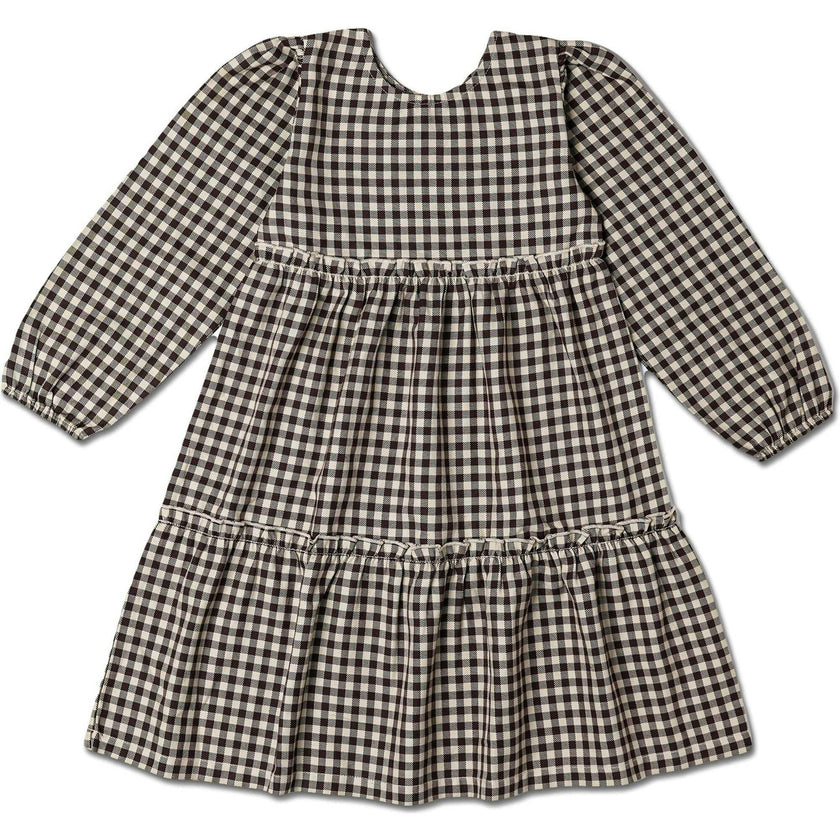 Organic Long Sleeve Tiered Dress