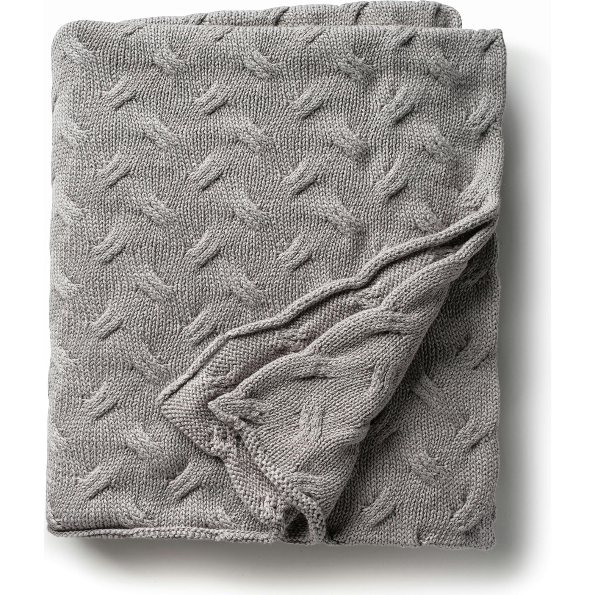 Waves Throw Gray