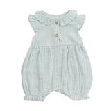 Light Blue Ruffle Romper