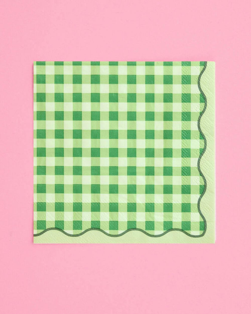 Christmas Cottage Napkins - 25 paper napkins