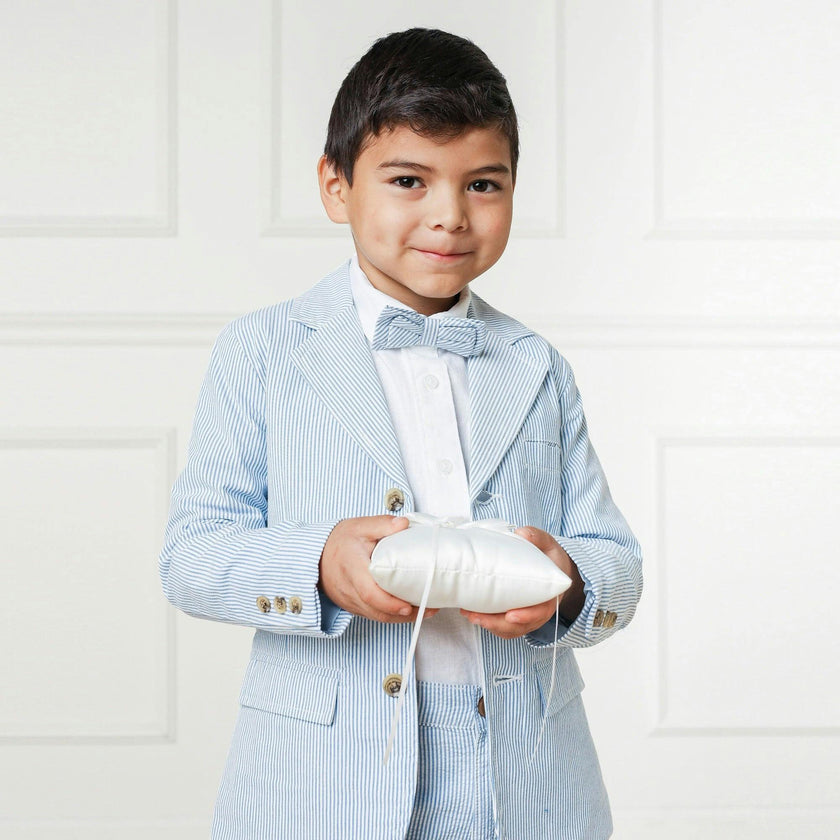 Organic Classic Seersucker Suit Jacket