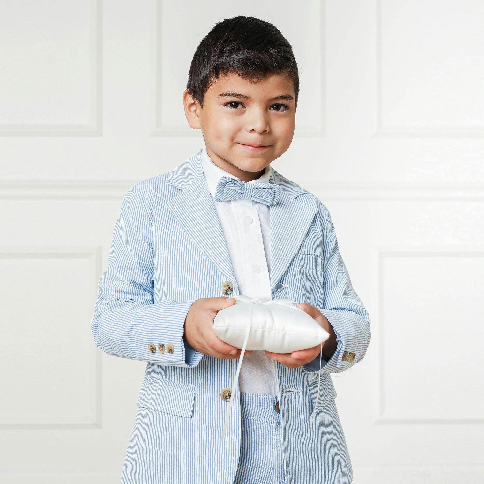 Organic Classic Seersucker Suit Jacket