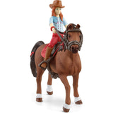 Schleich Club: Hannah & Cayenne - & Rider Figurine Playset