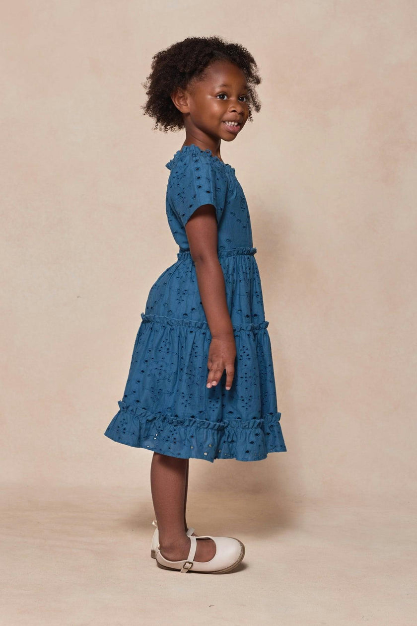 Mini Etta Dress in Cobalt