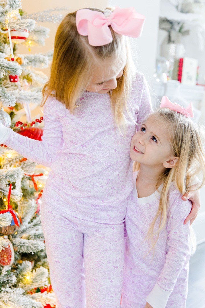 Dallas-Fort Worth Two Piece Kids Pajamas