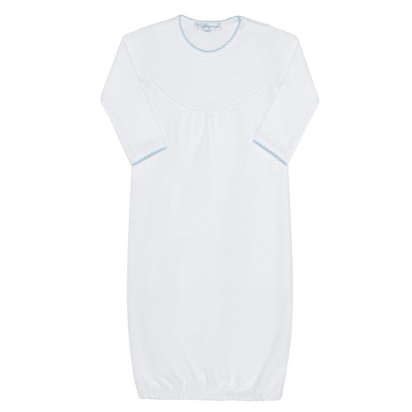 White Bubble Baby Gown