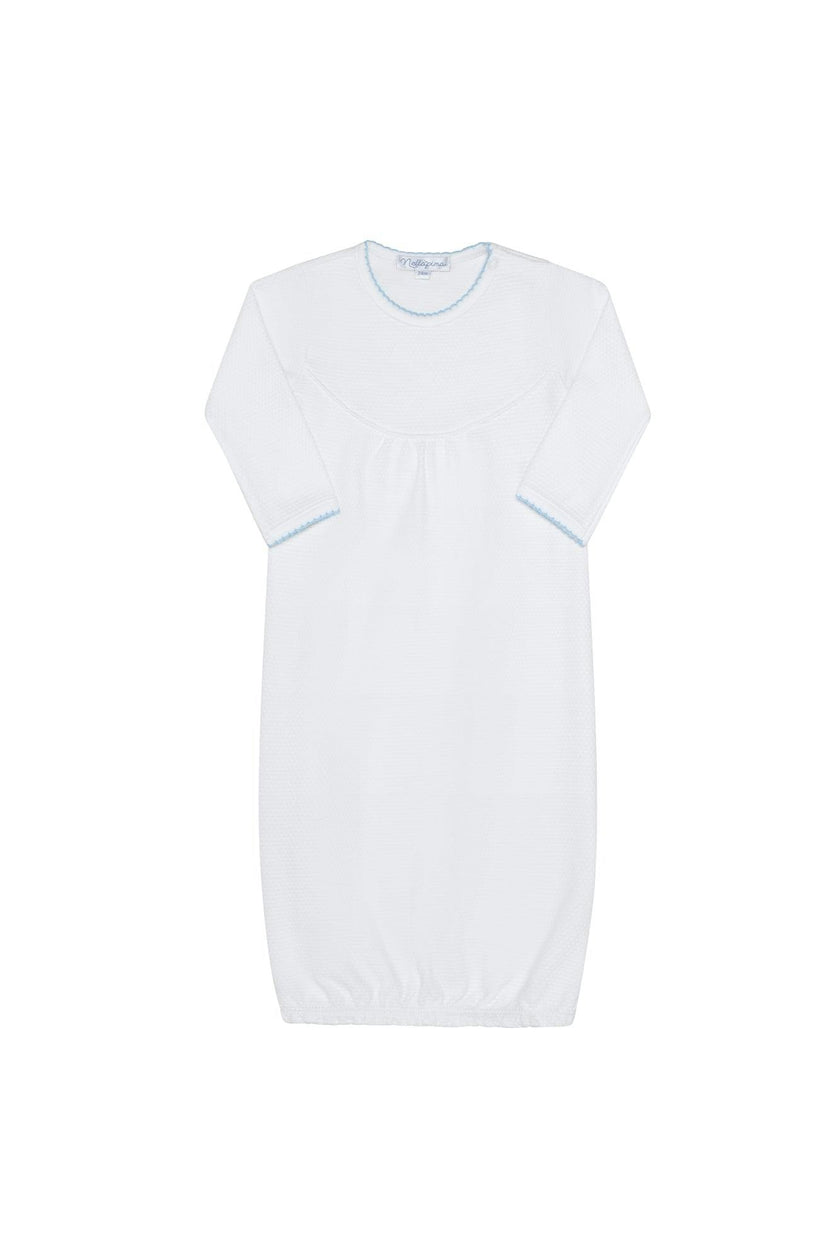White Bubble Baby Gown