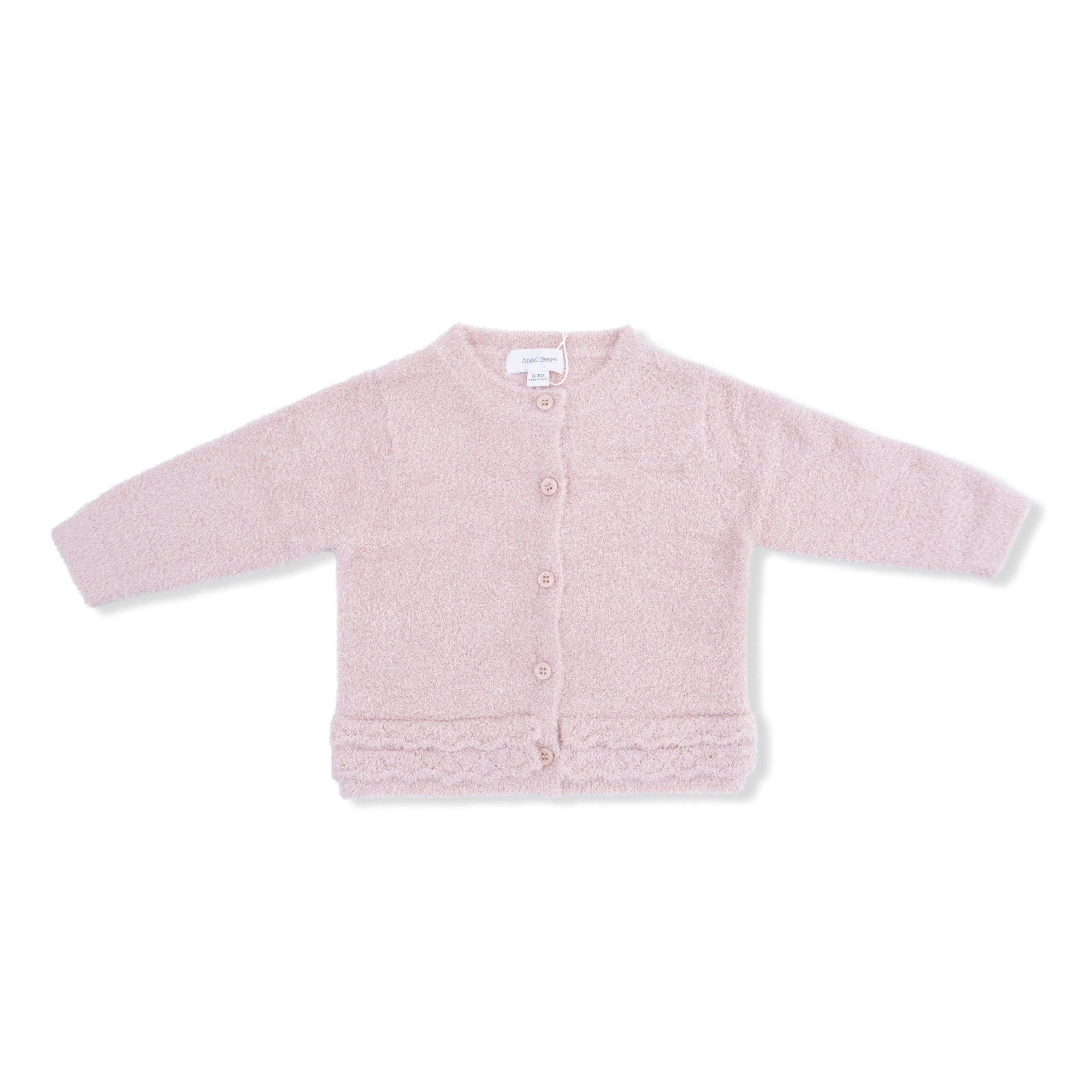 Chenille  - Blush Button Down Cardigan 4 Piece Set