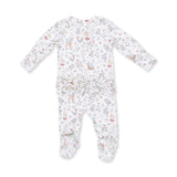 Enchanted Woodland - 2 Way Ruffle Back Zipper Footie