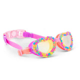 Candy Heart Frame Youth Swim Goggle