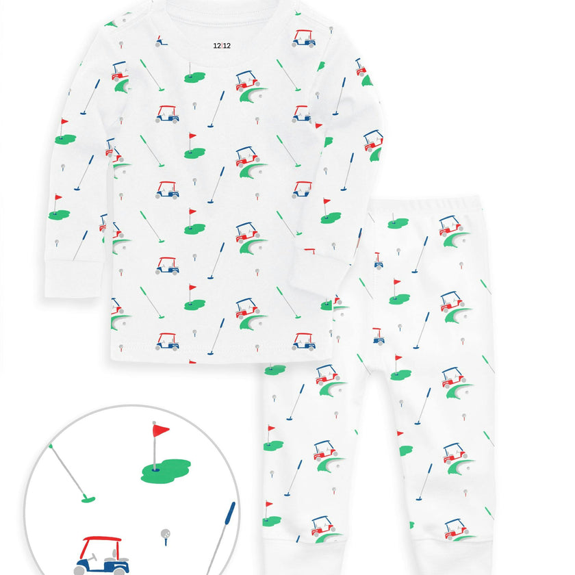 The Organic Long Sleeve Pajama Set [Par Tee]