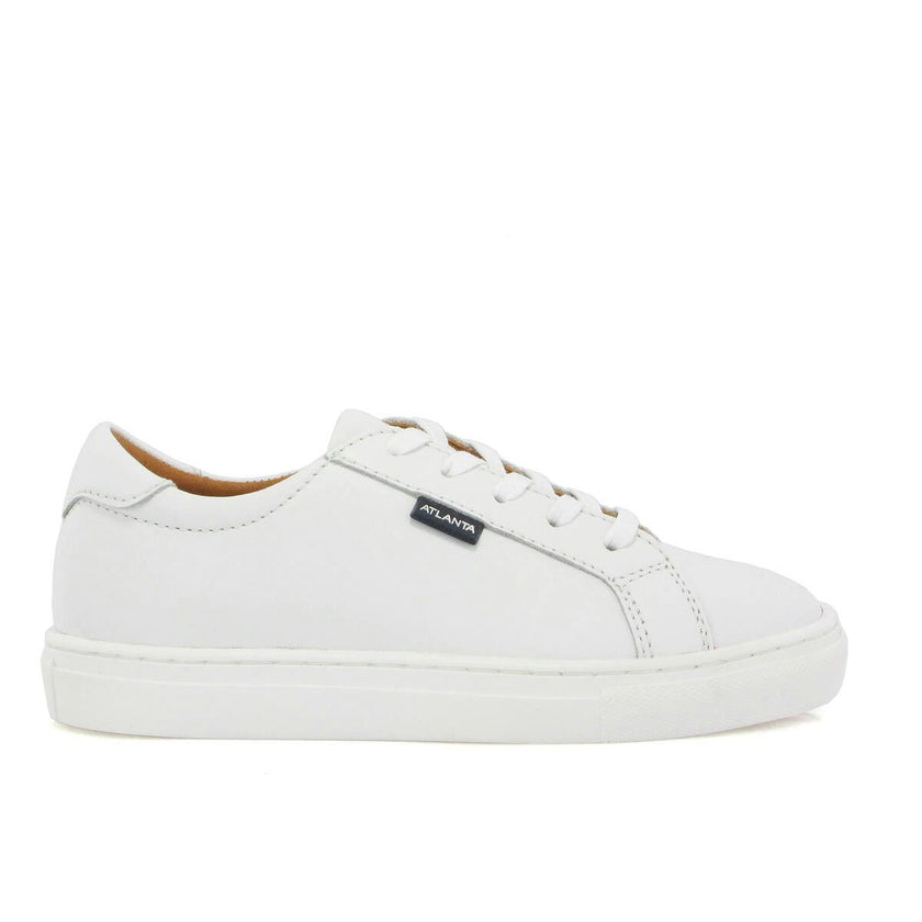 Laces Sneakers - white smooth