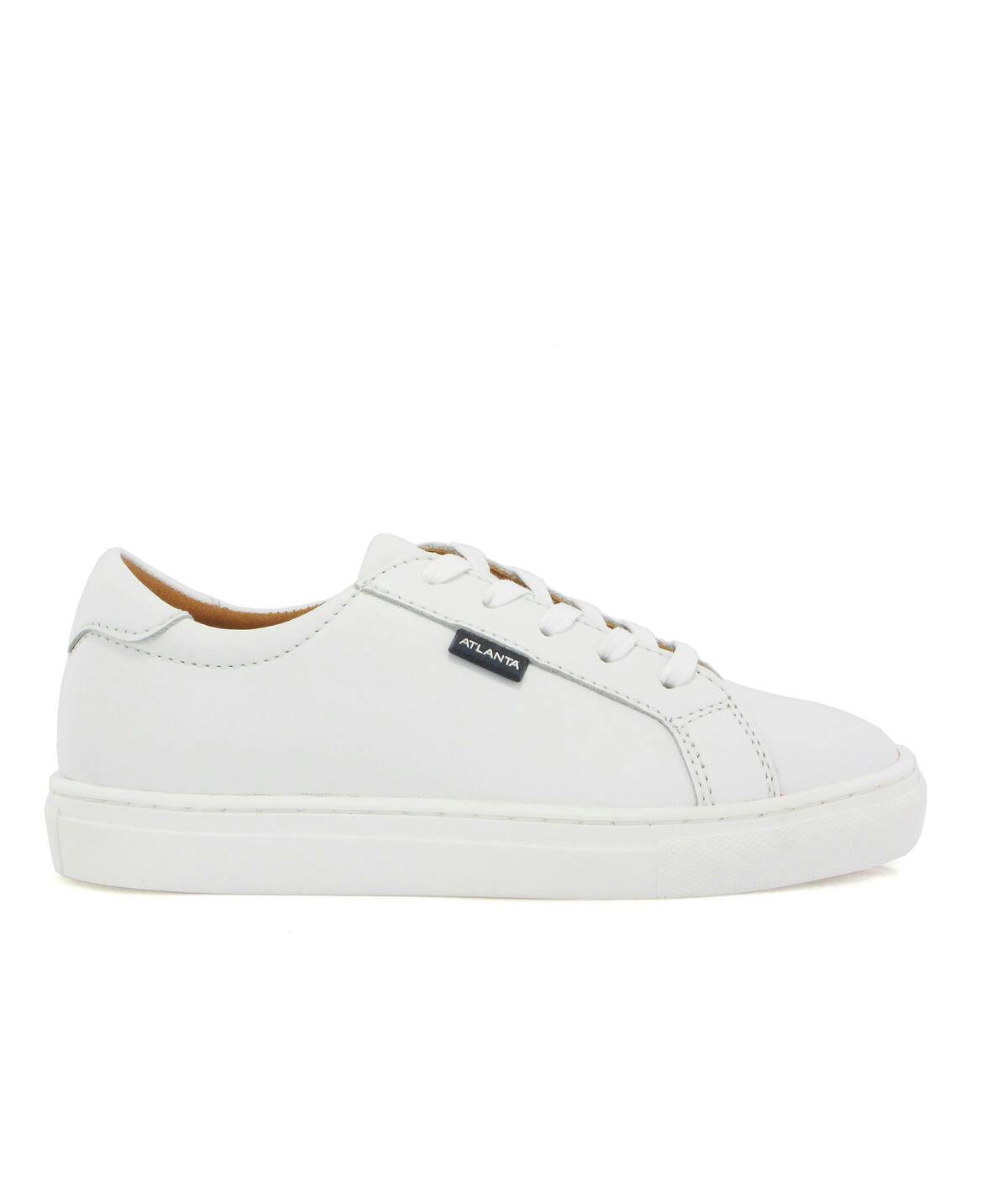 Laces Sneakers - white smooth