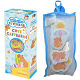 Bath Time: Stickers - Cute Capybara