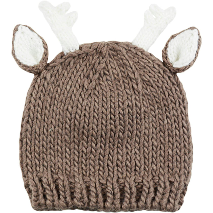 Hartley Deer Tan Knit Hat