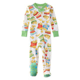 CRUZ Snug-fit Footed Baby Boys Pajamas