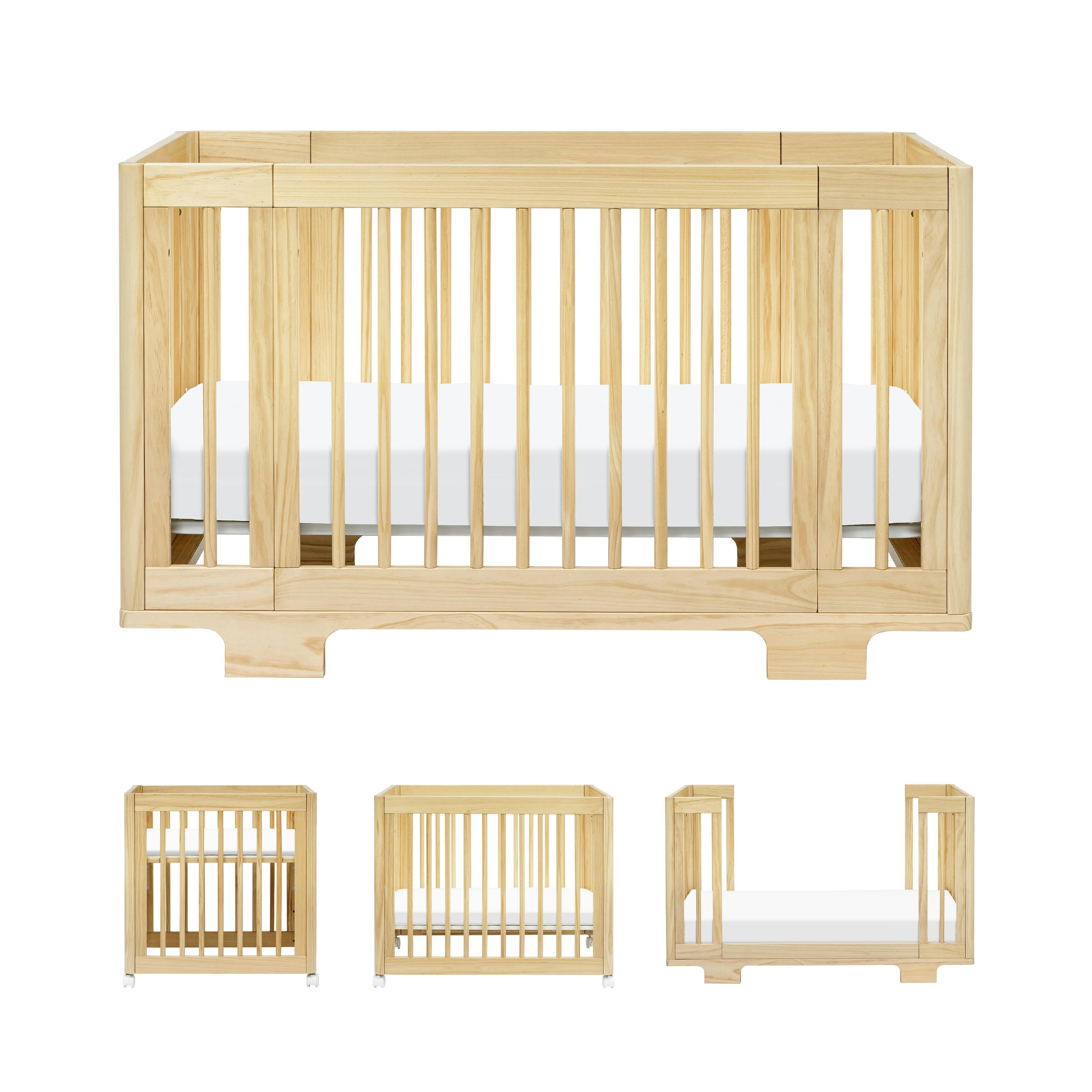Yuzu 8-in-1 Convertible Crib with All-Stages® Conversion Kits