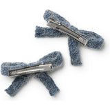 Avery Ribbed Knit Double Clip Set