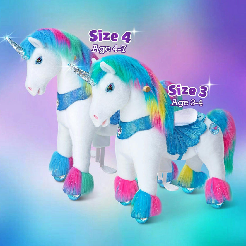 Model Y® Unicorn Ride-On Toy Age 3–4 – Rainbow