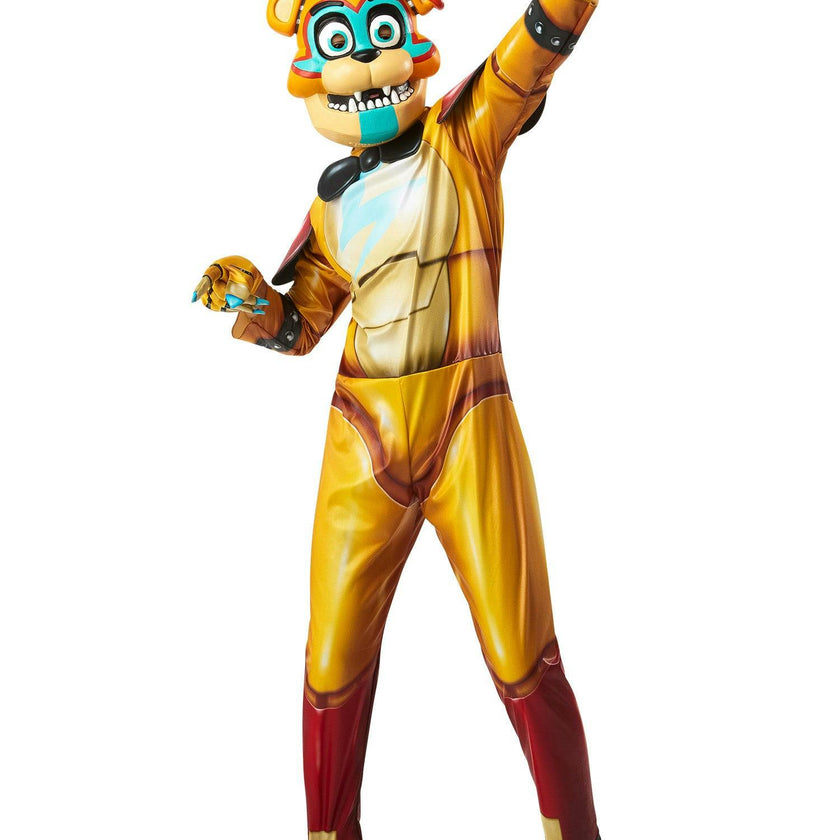 Boys' Five Night's At Freddy's Glamrock Freddy Costume