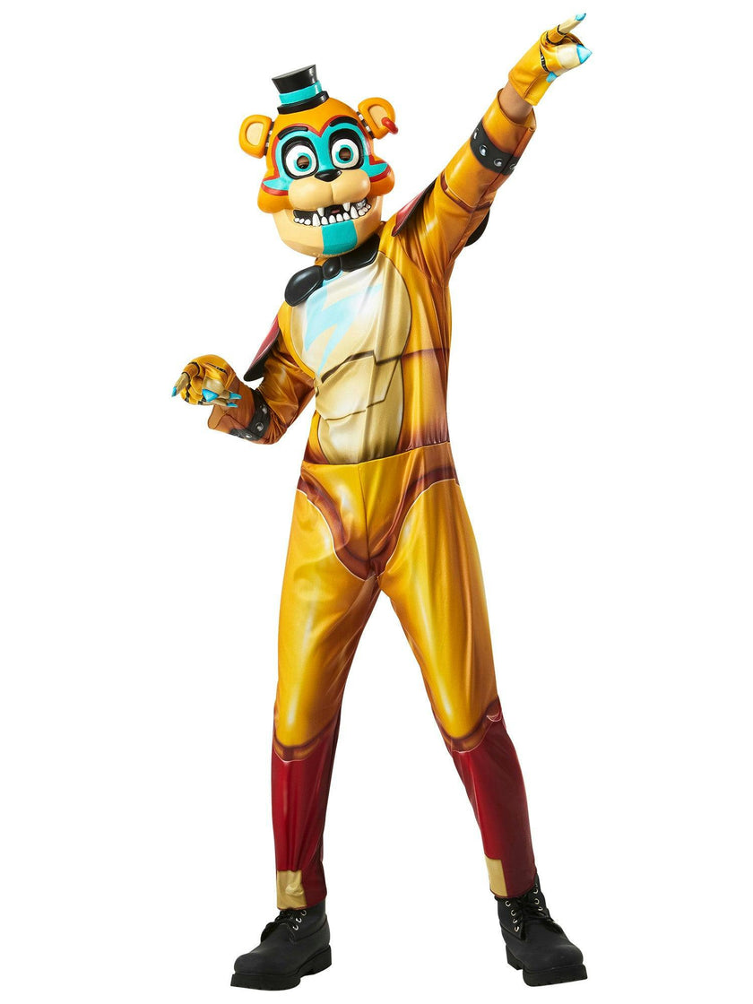 Boys' Five Night's At Freddy's Glamrock Freddy Costume