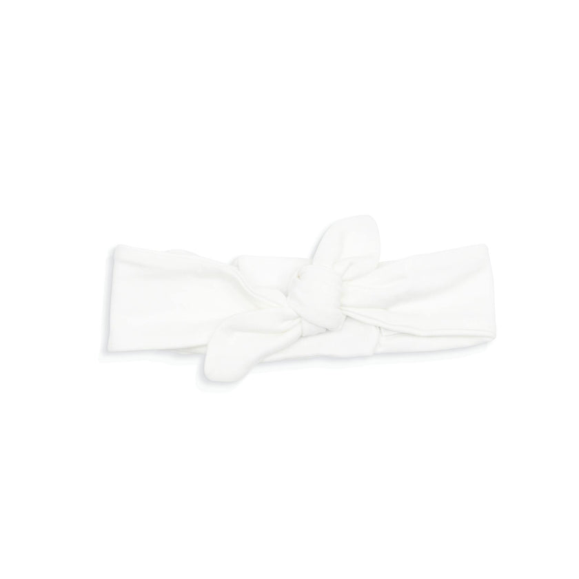 Pima Baby Headband White