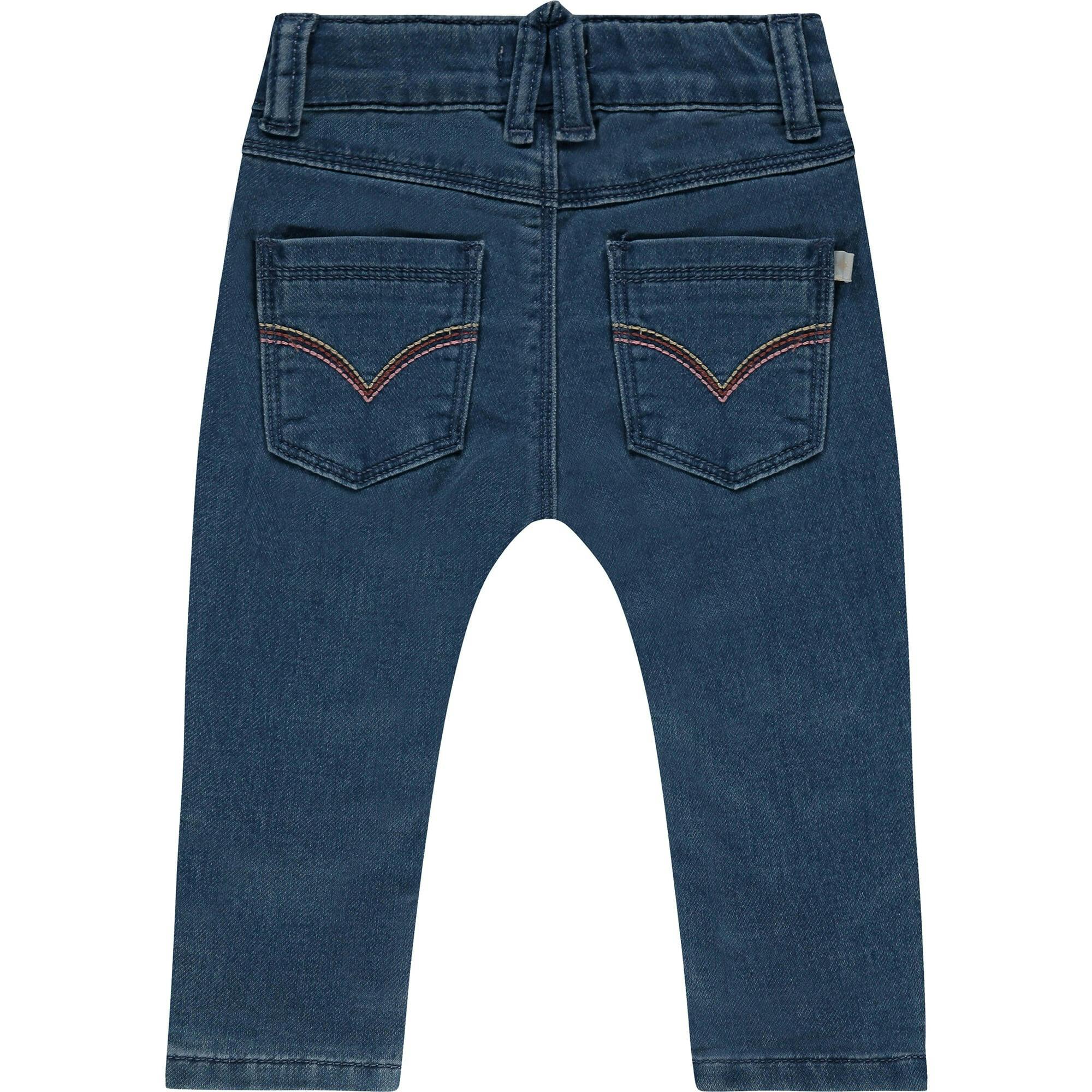 Baby Girl Straight Cut Denim Pants