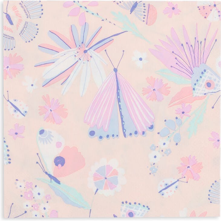 Fairy Garden Butterfly Large Napkins