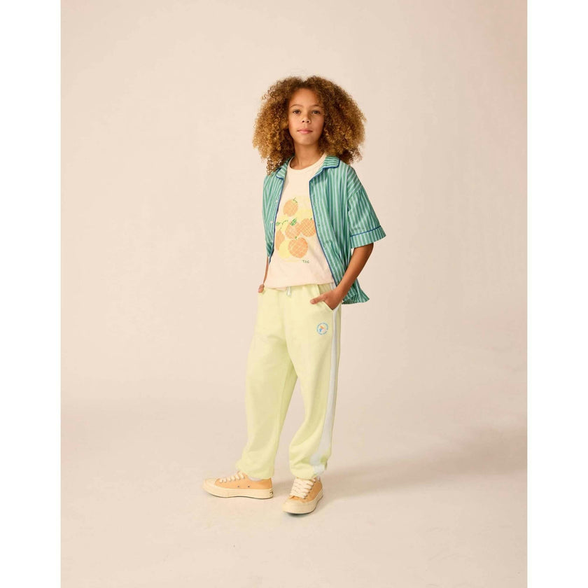 Organic Weekend Jogger in Keylime