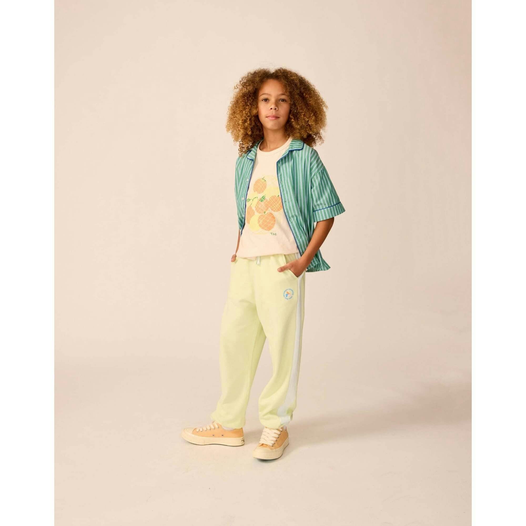 Organic Weekend Jogger in Keylime