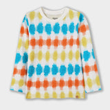 Colorburst Stripes Long Sleeve Tee
