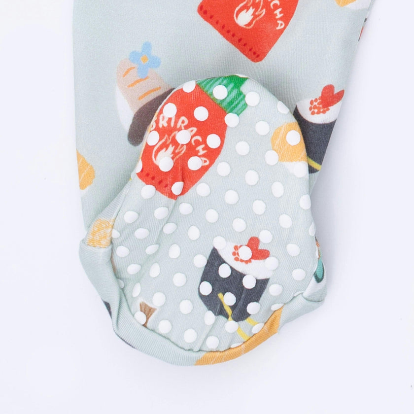 Sushi - 2 Way Zipper Footie