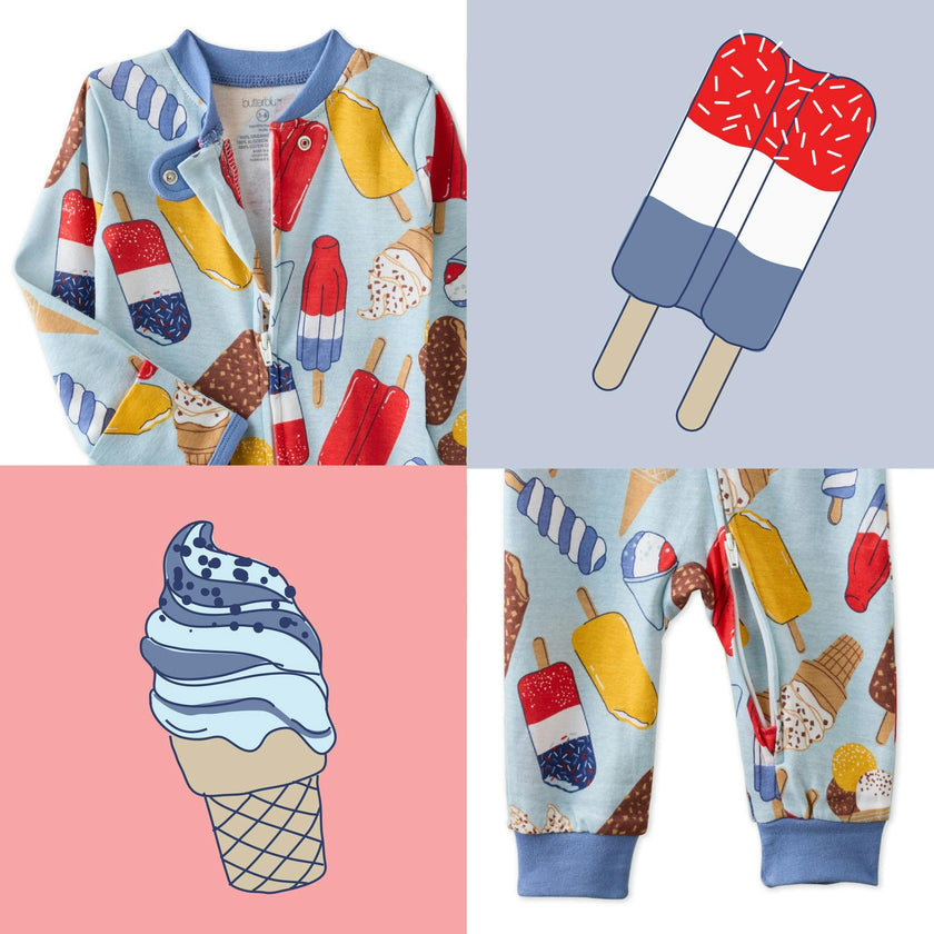 SHADOW Sleep & Play Baby Pajamas for Boys & Girls