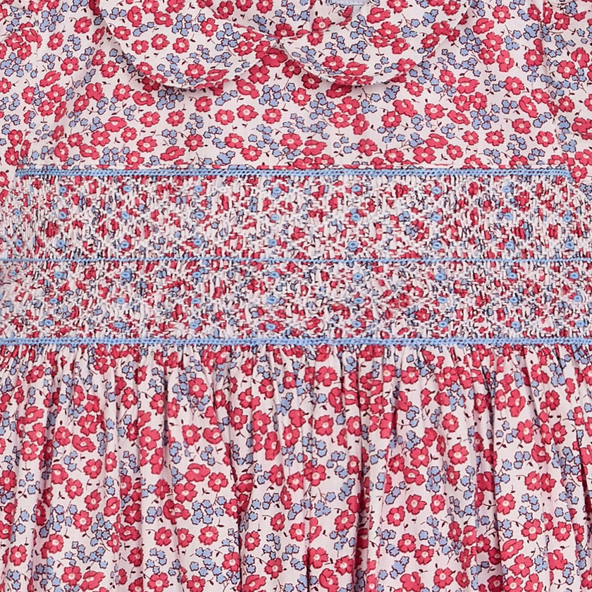 Smocked Girls Dress Augusta