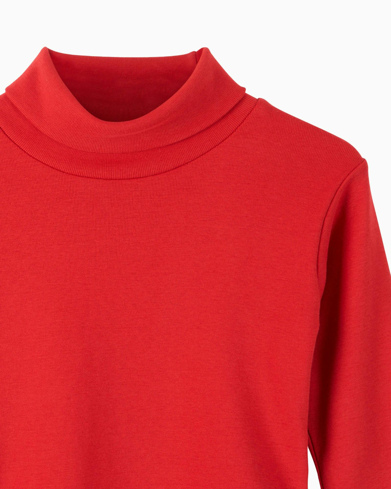Unisex Classic Turtle Neck in Red