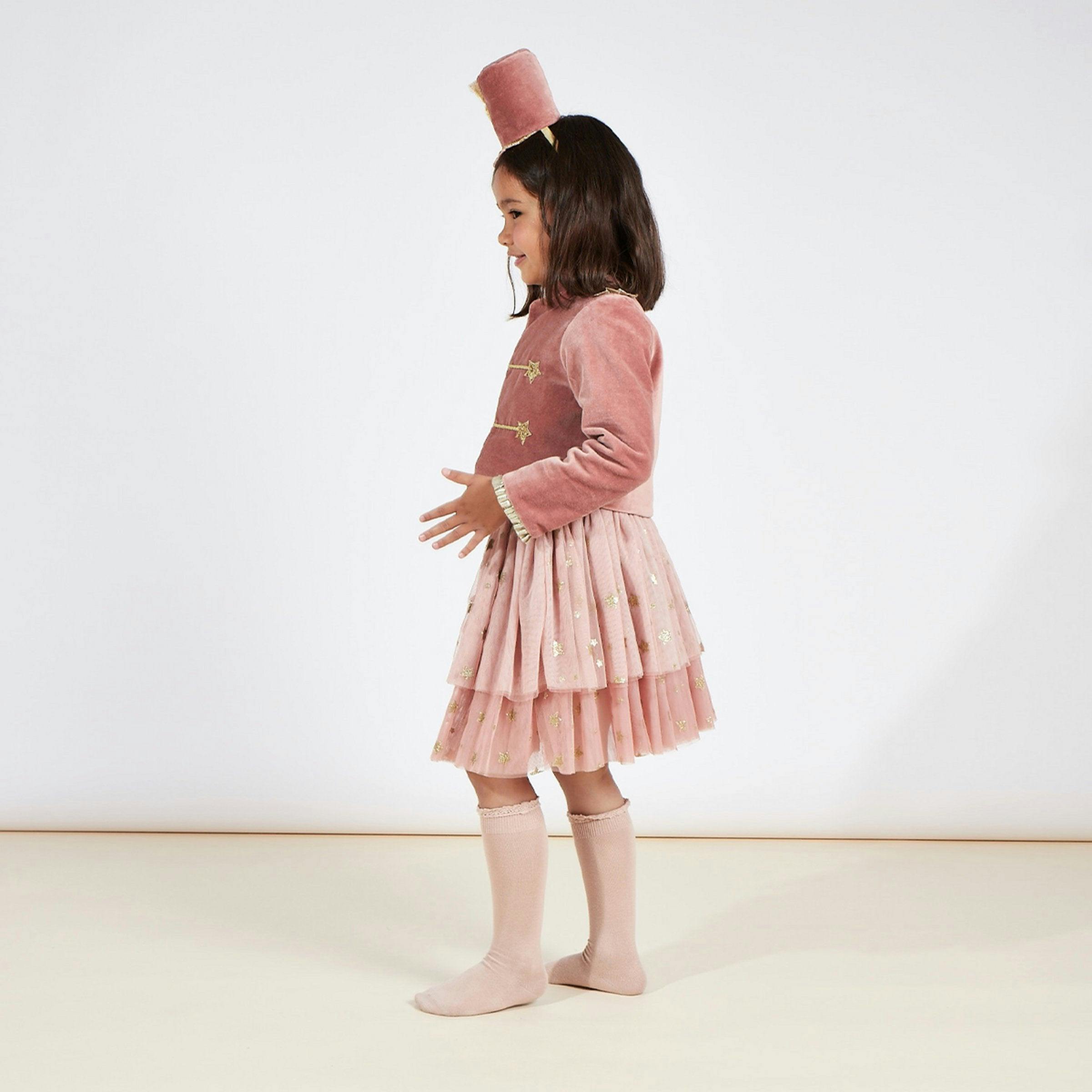 Pink Soldier Costume 5-6 Years
