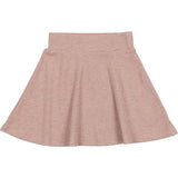 Soft Ribbed A-Line Short Skirt