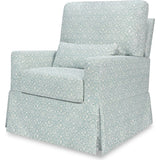Crawford Pillowback Comfort Swivel Glider