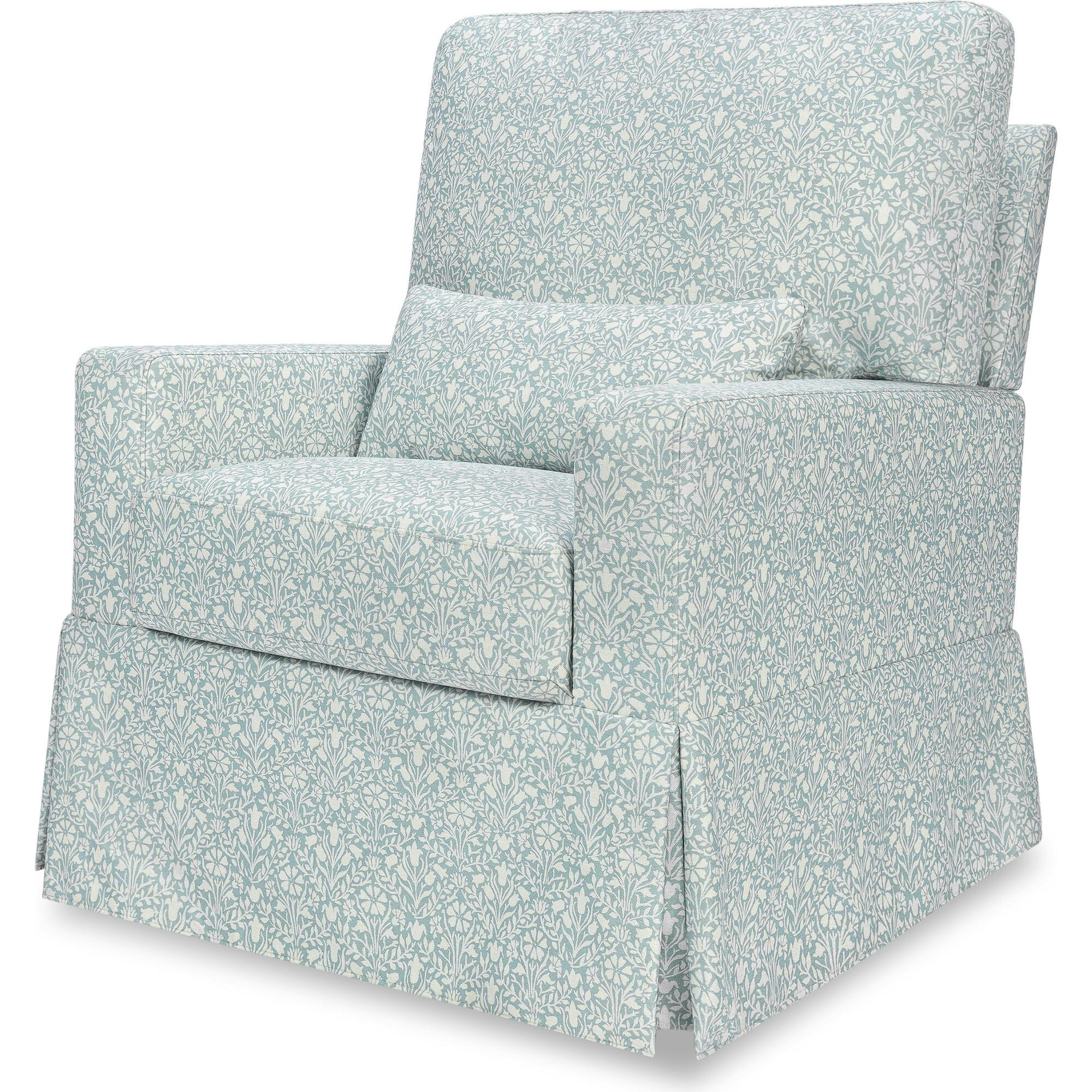 Crawford Pillowback Comfort Swivel Glider