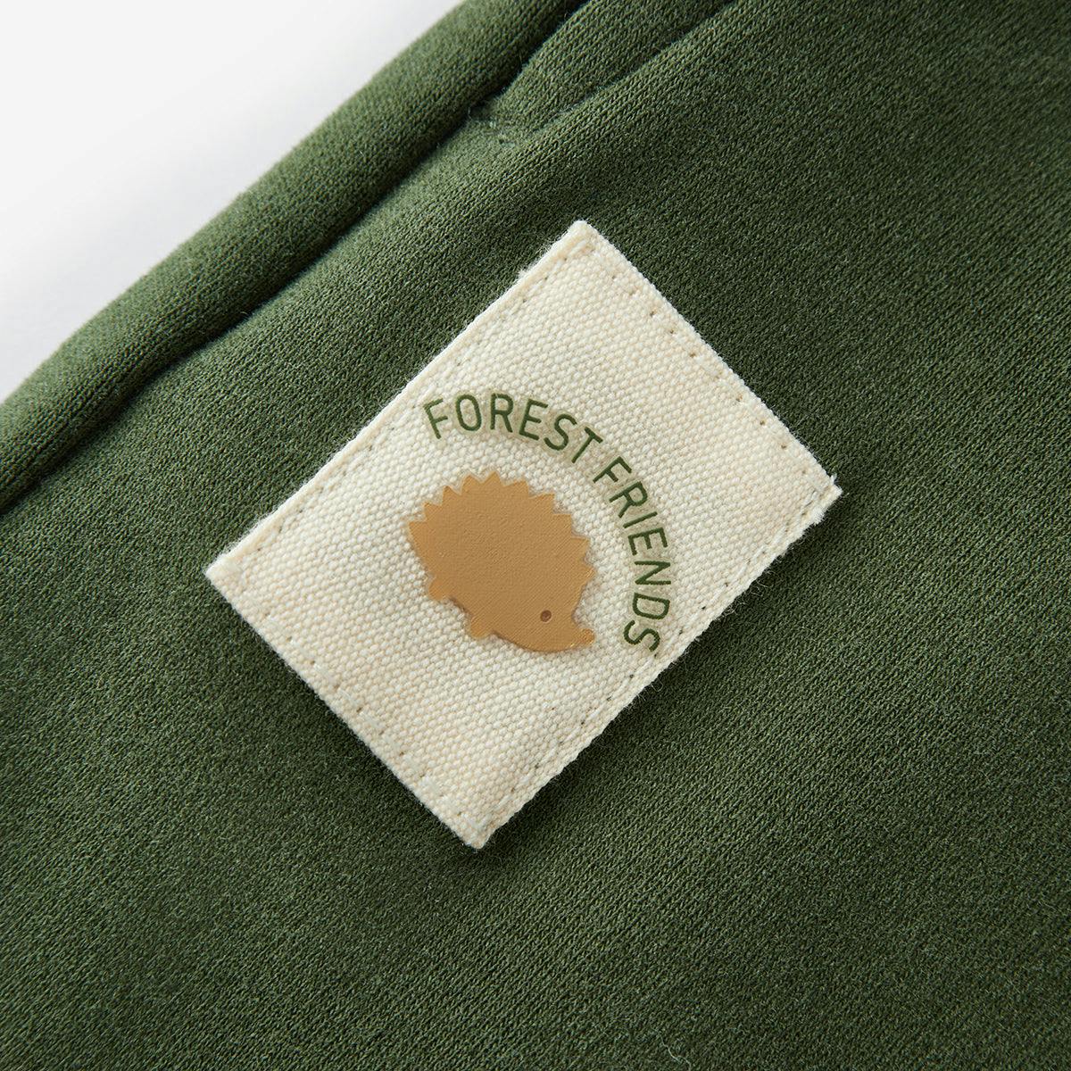 Dark Green Brushed Jogger
