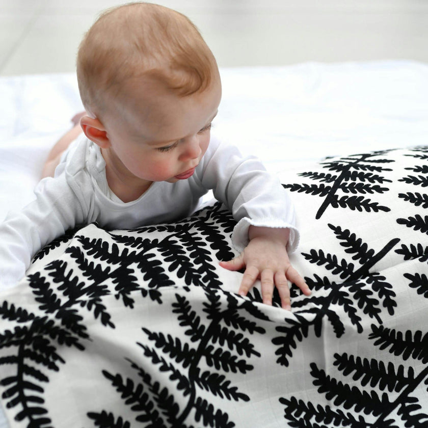 Plant Print Muslins Burp Cloths