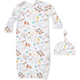 Pasta Lovers - Lap Shoulder Gown & Knotted Hat