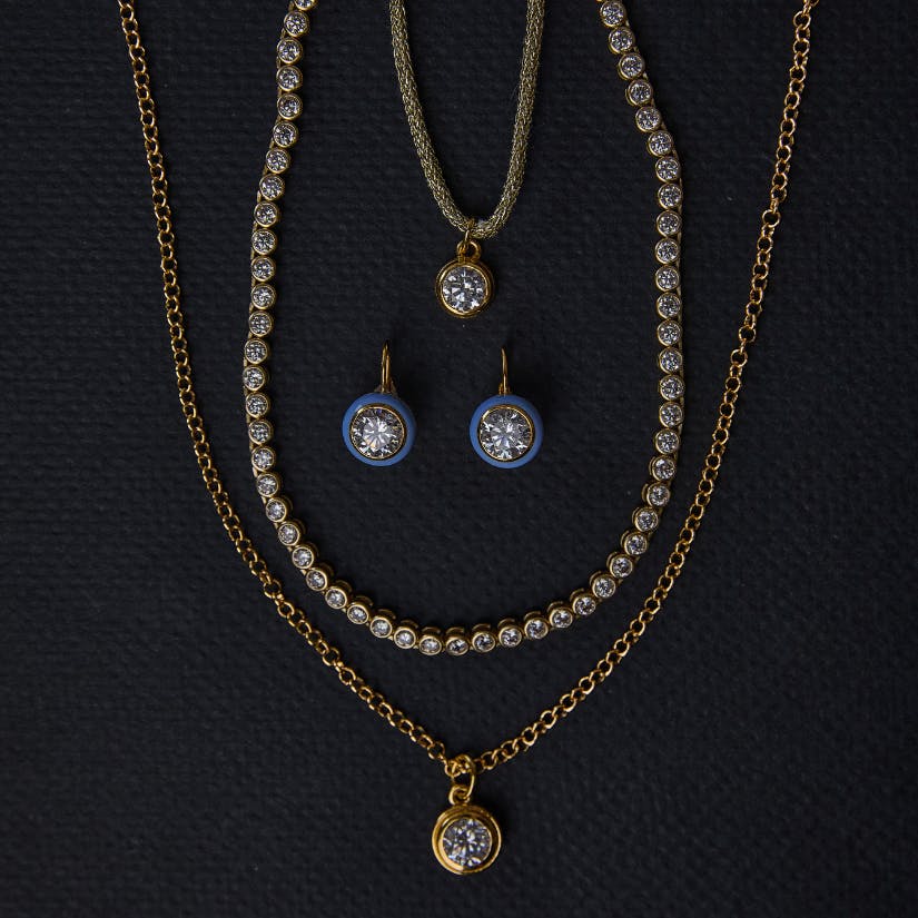 Large Bezel Charm
