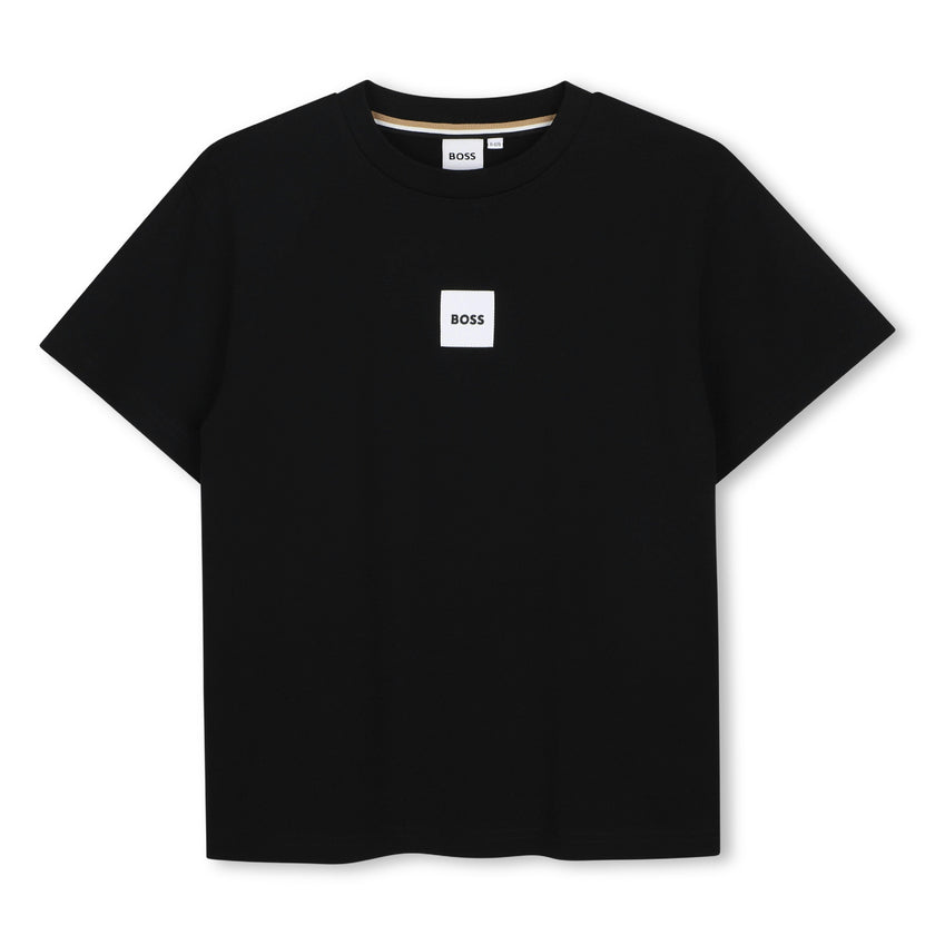 Black Logo Patch T-Shirt