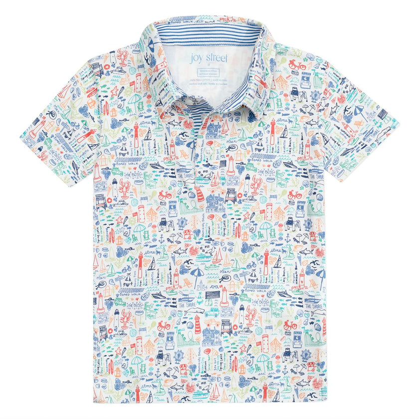 Jersey Shore Boy's Polo Shirt
