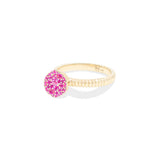 Revel Small Bobble Ring - Pink Sapphire