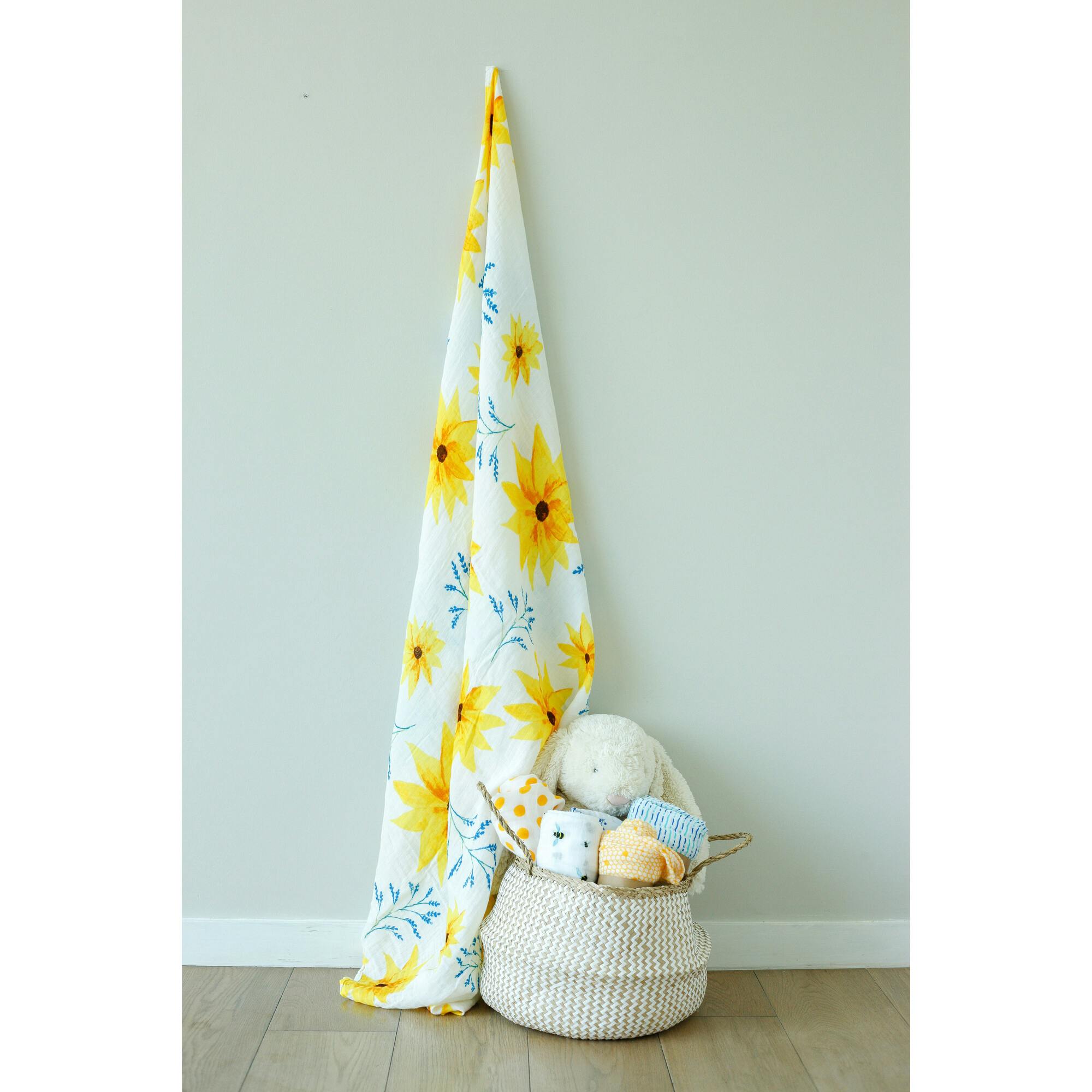Organic Cotton Muslin Swaddle