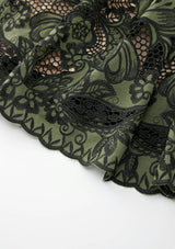 Maia Embroidery Mini Dress