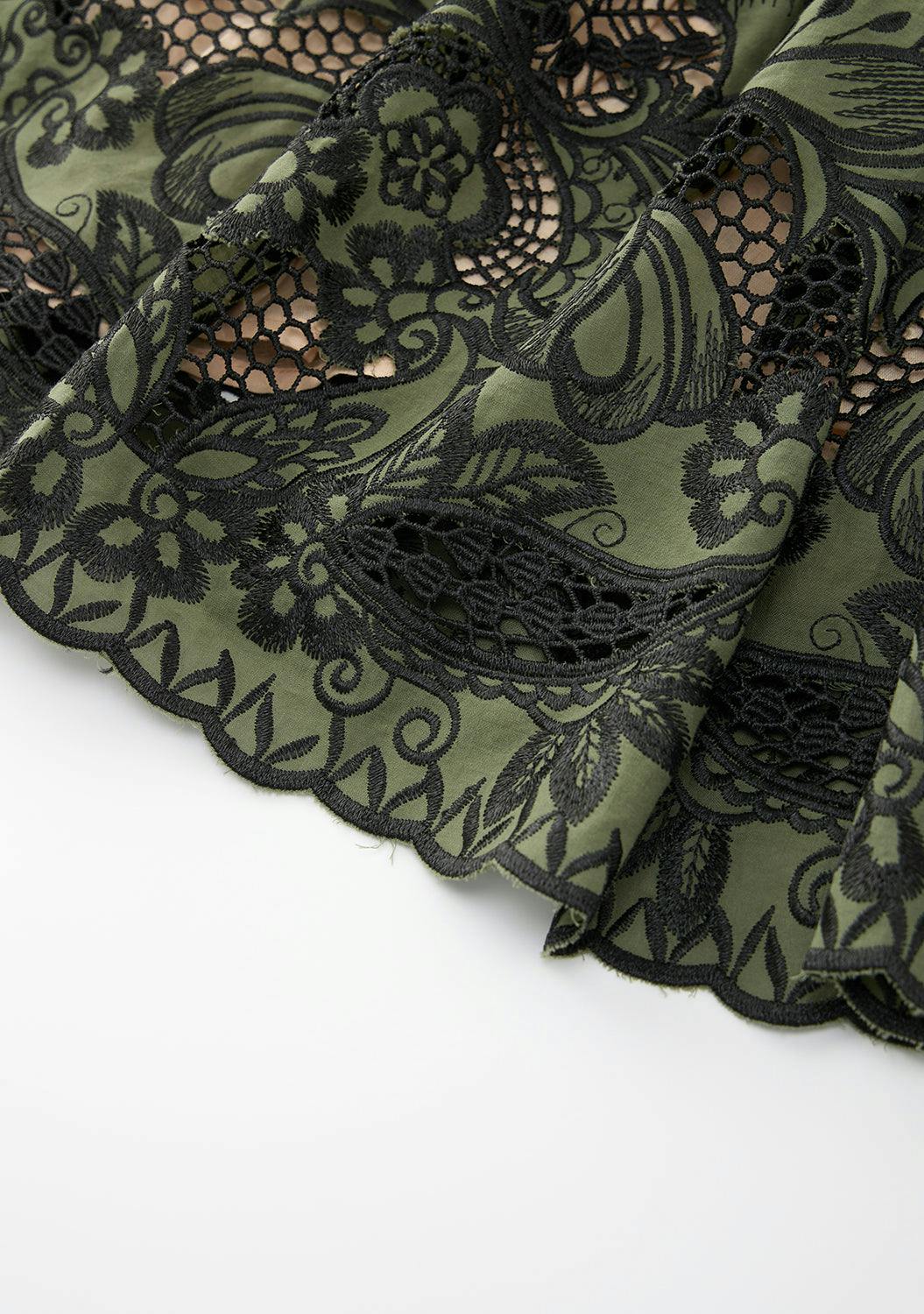 Maia Embroidery Mini Dress
