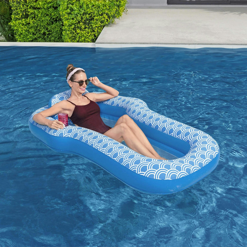 H2OGO! Comfort Plush Pool Lounge 70" x 46"